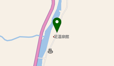 足温泉館 トイレの地図画像