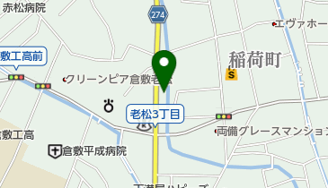 倉敷労働会館 トイレの地図画像