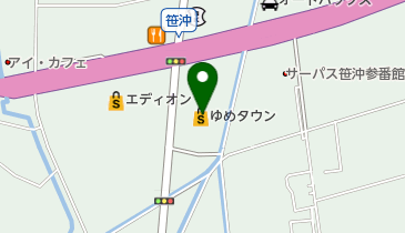サブリーナタウン トイレの地図画像