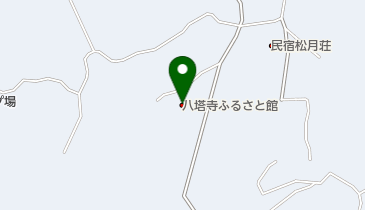 八塔寺ふるさと館 トイレの地図画像