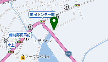 備前市市民センター トイレの地図画像