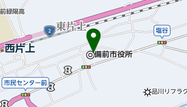 備前市保健センター トイレの地図画像