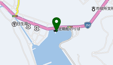瀬戸内観光汽船 日生営業所 トイレの地図画像