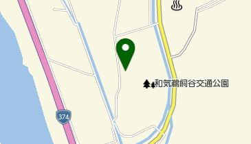 和気鵜飼谷交通公園 トイレの地図画像