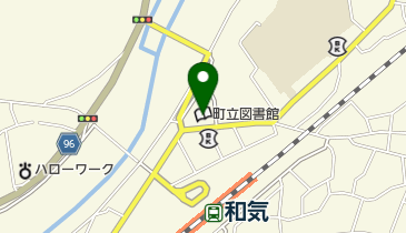 和気町立図書館 トイレの地図画像