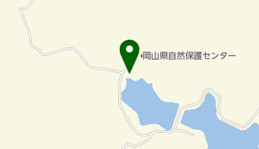 岡山県自然保護センター トイレの地図画像