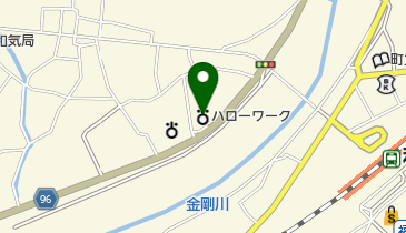 和気公共職業安定所 トイレの地図画像