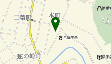 横手中央公民館 トイレの地図画像