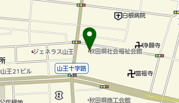 秋田県社会福祉会館 トイレの地図画像
