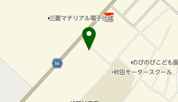 秋田モータースクール トイレの地図画像