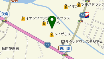 ニトリ 秋田店 トイレの地図画像