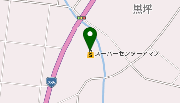 スーパーセンターアマノ 井川店 トイレの地図画像