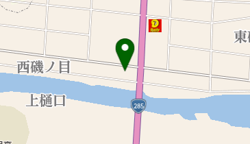 リバーサイド磯ノ目 トイレの地図画像