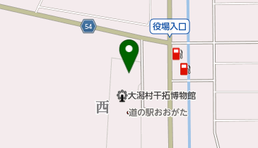 産直センター潟の店 トイレの地図画像