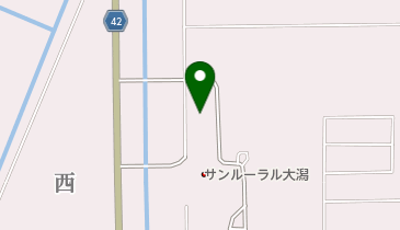 ホテル サンルーラル大潟 トイレの地図画像