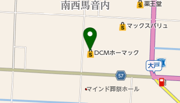 ホーマック 羽後店 トイレの地図画像