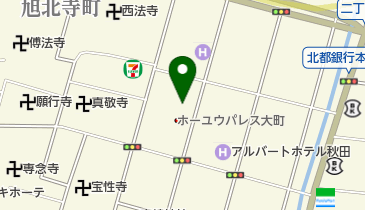 秋田市旭北地区コミュニティセンター トイレの地図画像