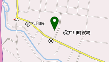 井川町役場 トイレの地図画像