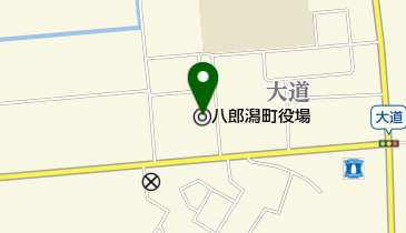 八郎潟町役場 トイレの地図画像