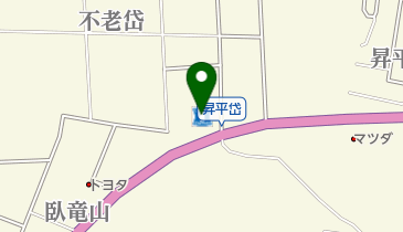 ローソン 能代南バイパス店 トイレの地図画像