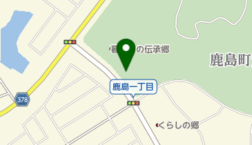 いわき市暮らしの伝承郷 トイレの地図画像