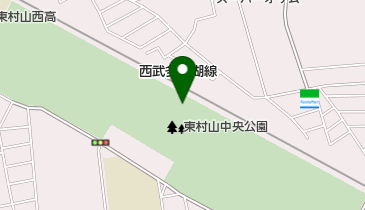 中央公園芝生広場北側 トイレの地図画像