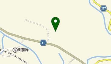 いわき市立川前公民館 トイレの地図画像