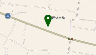 大玉村民体育館 トイレの地図画像