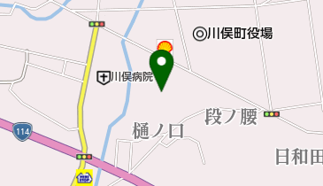 川俣町中央公民館 トイレの地図画像