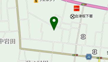 JA会津みどり 坂下総合支店 トイレの地図画像