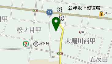 会津保健所会津坂下支所 トイレの地図画像