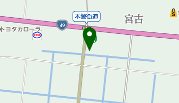 アイリスケアセンターばんげ トイレの地図画像