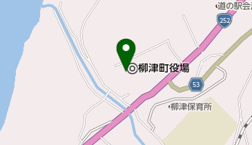 柳津町役場 トイレの地図画像