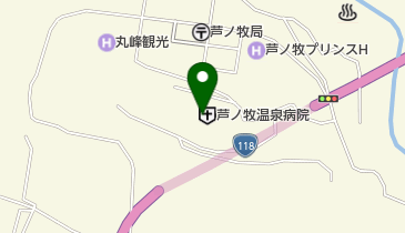 竹田綜合病院附属 芦ノ牧温泉病院 トイレの地図画像