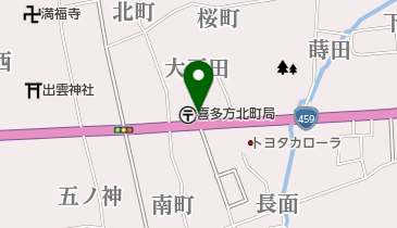 松崎歯科医院 トイレの地図画像