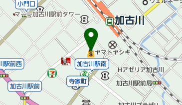 ヤマトヤシキ 加古川店 トイレの地図画像