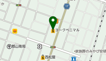 ヨークベニマル 安積町店 トイレの地図画像