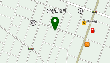 金子耳鼻咽喉科 安積クリニック トイレの地図画像