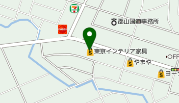 リビングステージ扇屋 トイレの地図画像