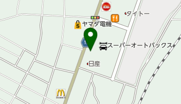 福島日産自動車 郡山店 トイレの地図画像