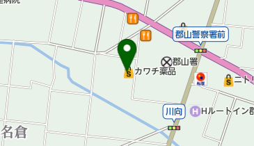 カワチ薬品 城清水店 トイレの地図画像