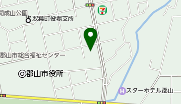 ミニストップ 郡山朝日1丁目店 トイレの地図画像
