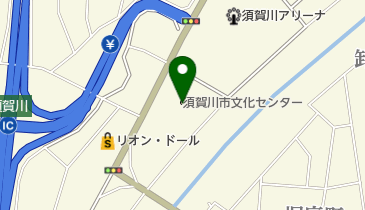 須賀川市文化センター トイレの地図画像