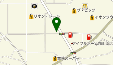 美容室コモド トイレの地図画像