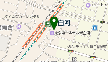 ホテルサンルート白河 トイレの地図画像