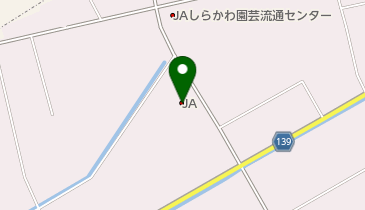 しらかわ農業協同組合 中島支所 トイレの地図画像