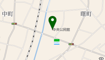 矢吹町中央公民館 トイレの地図画像