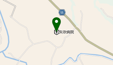 福島県立矢吹病院 トイレの地図画像