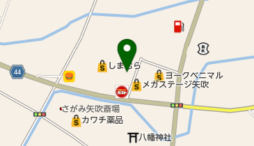 ツルハドラッグ 矢吹店 トイレの地図画像