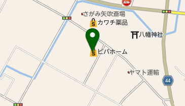 ビバホーム 矢吹店 トイレの地図画像